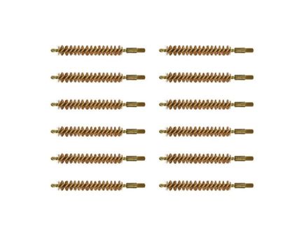 Brownells 8mm #8-32 Male Special Line Bore Brush, Pack of 12