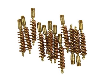 Brownells .410 Bore 5/16-27 Male Special Line Bore Brush, Pack of 12