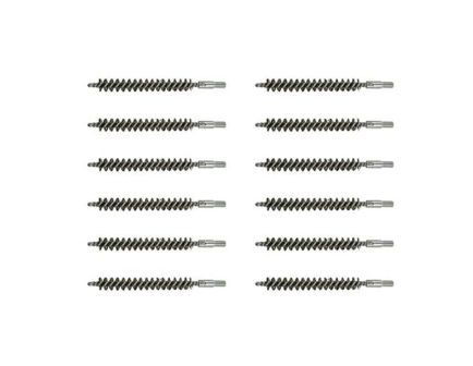 Brownells .270 Cal #8-32 Male Standard Line Bore Brush, Pack of 12