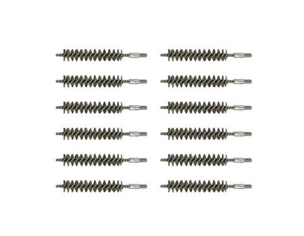 Brownells .416 Cal #8-32 Male Standard Line Bore Brush, Pack of 12