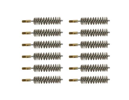 Brownells .54 Caliber #10-32 Male Muzzleloader Standard Line Bore Brush, Pack of 12