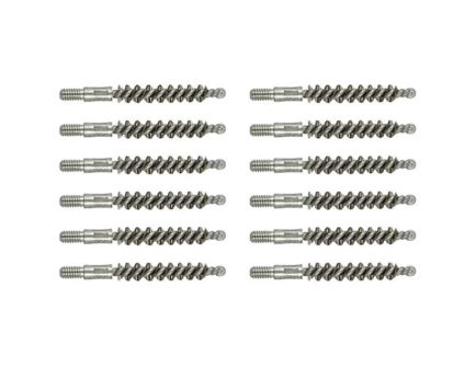 Brownells .22 Cal #8-32 Male Standard Line Bore Brush, Pack of 12
