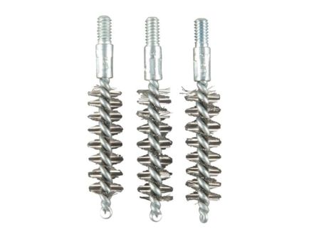 Brownells .38 Caliber/.357 Cal/9mm #8-32 Male Standard Line Bore Brush, Pack of 3