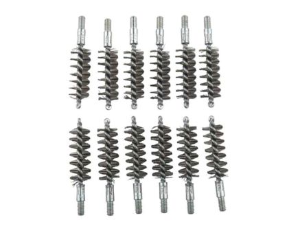 Brownells .44 Cal/.45 Cal #8-32 Male Standard Line Bore Brush, Pack of 12
