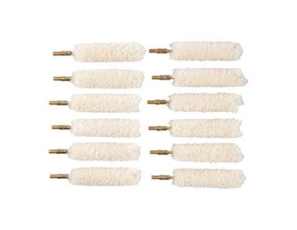 Brownells .44 Cal/.45 Cal #8-32 Male Bore Mop, Pack of 12