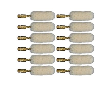 Brownells 20 Gauge 5/16-27 Male Bore Mop, Pack of 12