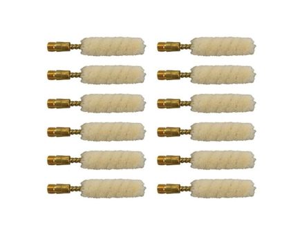 Brownells .410 Bore 5/16-27 Male Bore Mop, Pack of 12