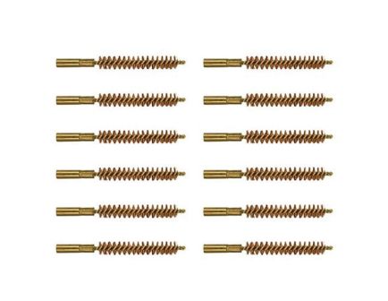 Brownells .375 Cal #12-28 Female Special Line Dewey Bore Brush, Pack of 12