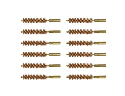 Brownells .44 Cal/.45 Cal #12-28 Female Special Line Dewey Bore Brush, Pack of 12