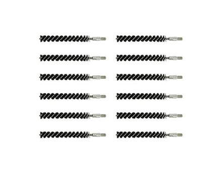 Brownells .270 Cal #8-32 Male Standard Line Bore Brush, Pack of 12