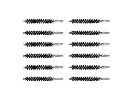 Brownells .338 Cal #8-32 Male Standard Line Bore Brush, Pack of 12
