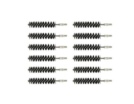 Brownells .44 Cal/.45 Cal #8-32 Male Standard Line Bore Brush, Pack of 12