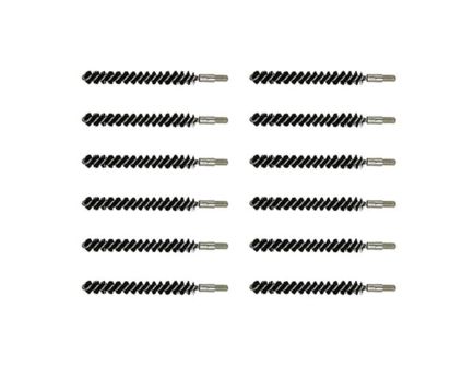 Brownells 7mm #8-32 Male Standard Line Bore Brush, Pack of 12