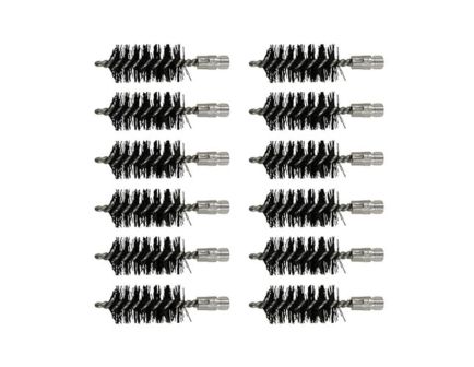 Brownells 12 Gauge 5/16-24 Male Standard Line Bore Brush, Pack of 12