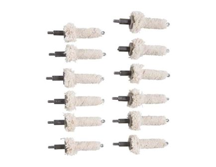 Brownells .223 Remington/.22 Cal #8-32 Male Chamber Mop, Pack of 12