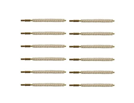 Brownells .20 Cal #5-40 Male Bore Mop, Pack of 12