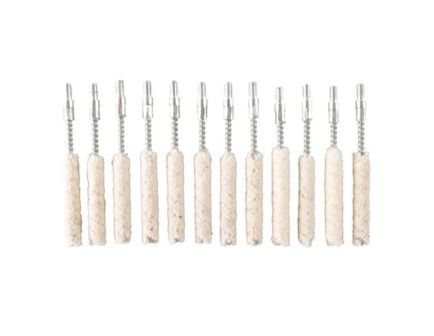 Brownells .22 Cal/.270 Cal/6.8mm #8-32 Male Bore Mop, Pack of 12