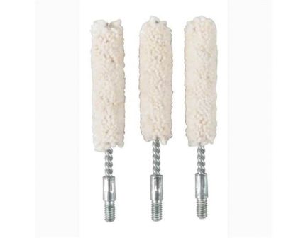 Brownells .35 Cal/.38 Caliber #8-32 Male Bore Mop, Pack of 3