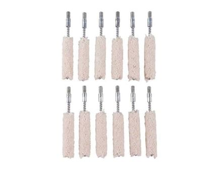Brownells .35 Cal/.38 Caliber #8-32 Male Bore Mop, Pack of 12