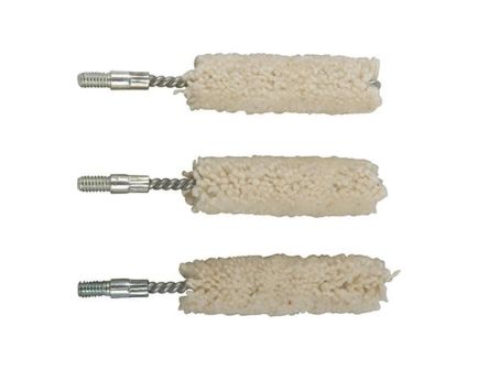 Brownells .40 Cal/10mm #8-32 Male Bore Mop, Pack of 3