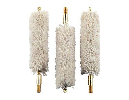 Brownells .50 Cal #8-32 Male Bore Mop, Pack of 3