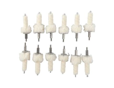 Brownells .223 Remington/.22 Cal #8-32 Male Chamber Mop, Pack of 12