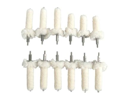 Brownells .308 Win/.30 Cal #8-32 Male Chamber Mop, Pack of 12