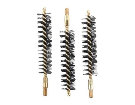 Brownells .44 Cal/.45 Cal #8-32 Male Heavy Weight Bore Brush, Pack of 3