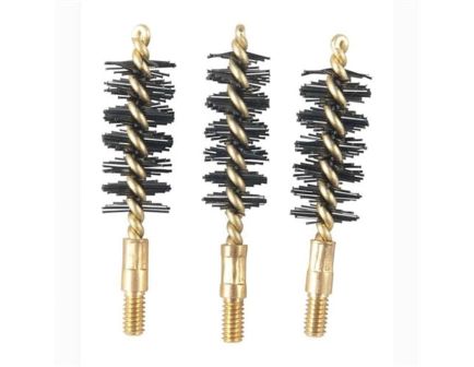 Brownells .40 Cal/.41 Cal/10mm #8-32 Male Heavy Weight Bore Brush, Pack of 3