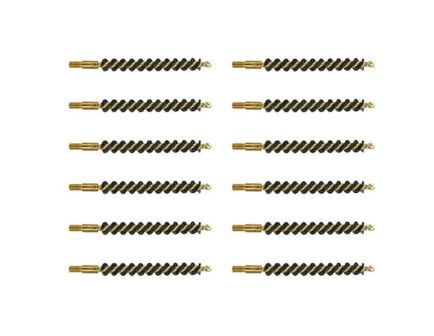 Brownells 7mm #8-32 Male Heavy Weight Bore Brush, Pack of 12