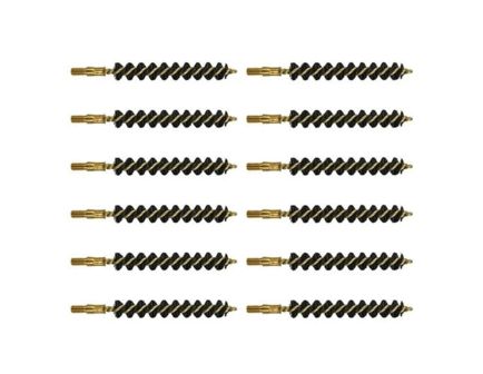 Brownells 8mm #8-32 Male Heavy Weight Bore Brush, Pack of 12
