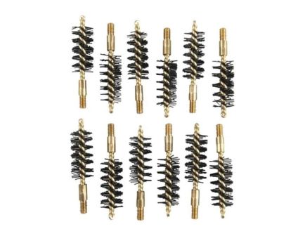 Brownells .44 Cal/.45 Cal #8-32 Male Heavy Weight Bore Brush, Pack of 12
