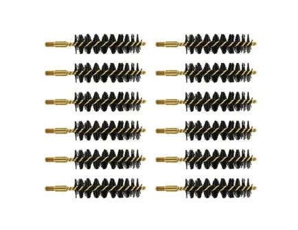 Brownells .58 Cal #8-32 Male Black Powder Heavy Weight Bore Brush, Pack of 12