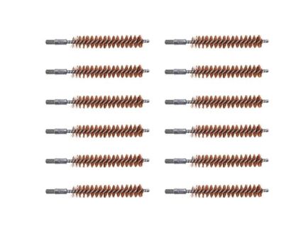 Brownells .222 Remington/.223 Remington/.300 AAC Blackout #8-32 Male Chamber Brush, Pack of 12