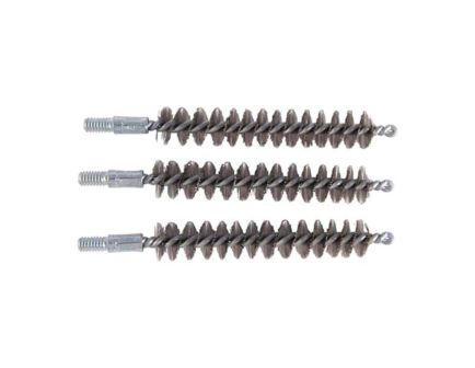 Brownells .38 Caliber/.357 Cal #8-32 Male Chamber Brush, Pack of 3