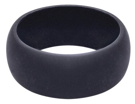 Rothco Silicone Ring - Black, Ring Size 9