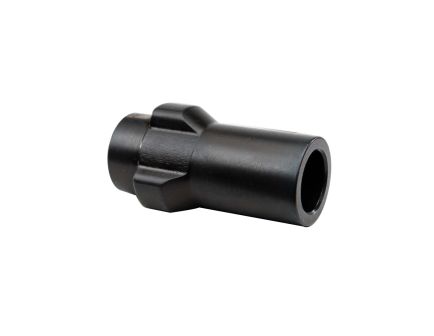 Angstadt Arms 3-Lug Muzzle Adapter 1/2-28, Black - Secure and Quick Attachment for Suppressors - AA093LSD28