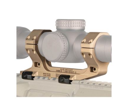 Reptilia LLC AUS 1-Piece Scope Mount 34mm Tube 1.70" - Reliable Mil-Std 1913 Picatinny Rail Scope Mount - 100-241