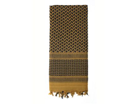 Rothco Lightweight Shemagh Tactical Desert Keffiyeh Scarf - Coyote Brown