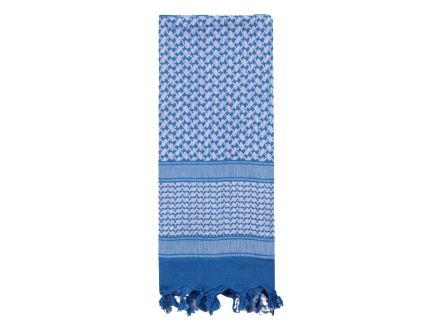 Rothco Shemagh Tactical Desert Keffiyeh Scarf - Blue - White