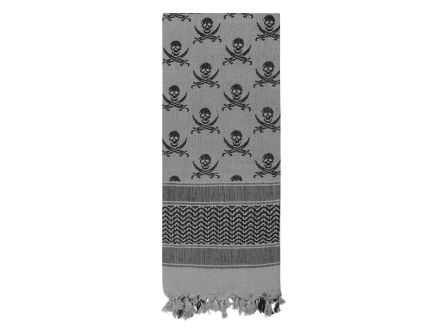 Rothco Skulls Shemagh Tactical Desert Keffiyeh Scarf