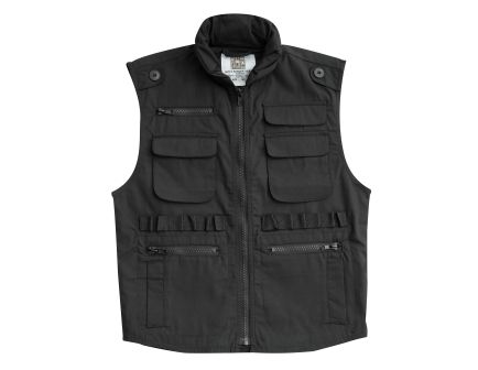Rothco Kids Ranger Vest - Black, X-Large