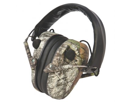 Caldwell E-MAX 23 dB Low Profile Electronic Hearing Protector, Mossy Oak Break-Up - 487200