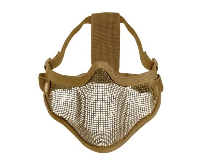 Rothco Carbon Steel Half Face Mask - Coyote Brown