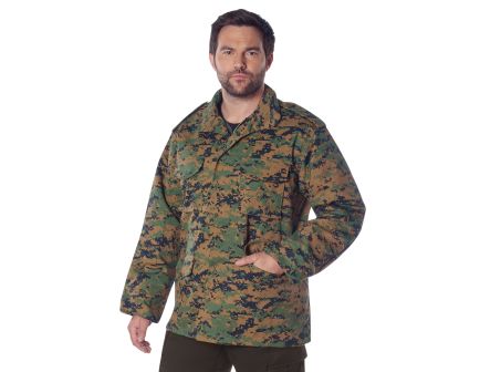 Rothco M-65 Field Jacket - Woodland Digital Camo, X-Large