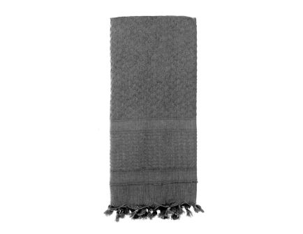 Rothco Solid Color Shemagh Tactical Desert Keffiyeh Scarf - Grey