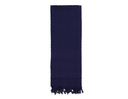 Rothco Solid Color Shemagh Tactical Desert Keffiyeh Scarf - Navy Blue