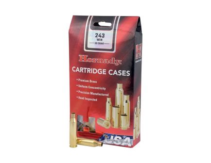 Hornady New Unprimed Brass 7mm Rem Mag Cartridge Cases, 50 count - 8640