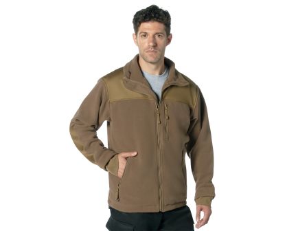 Rothco Concealed Carry Spec Ops Fleece Jacket - Coyote Brown, 3X-Large
