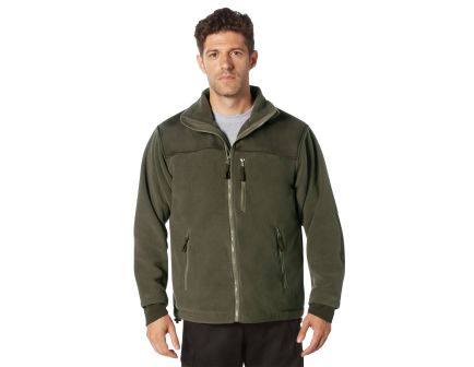 Rothco Concealed Carry Spec Ops Fleece Jacket - Olive Drab, 3X-Large